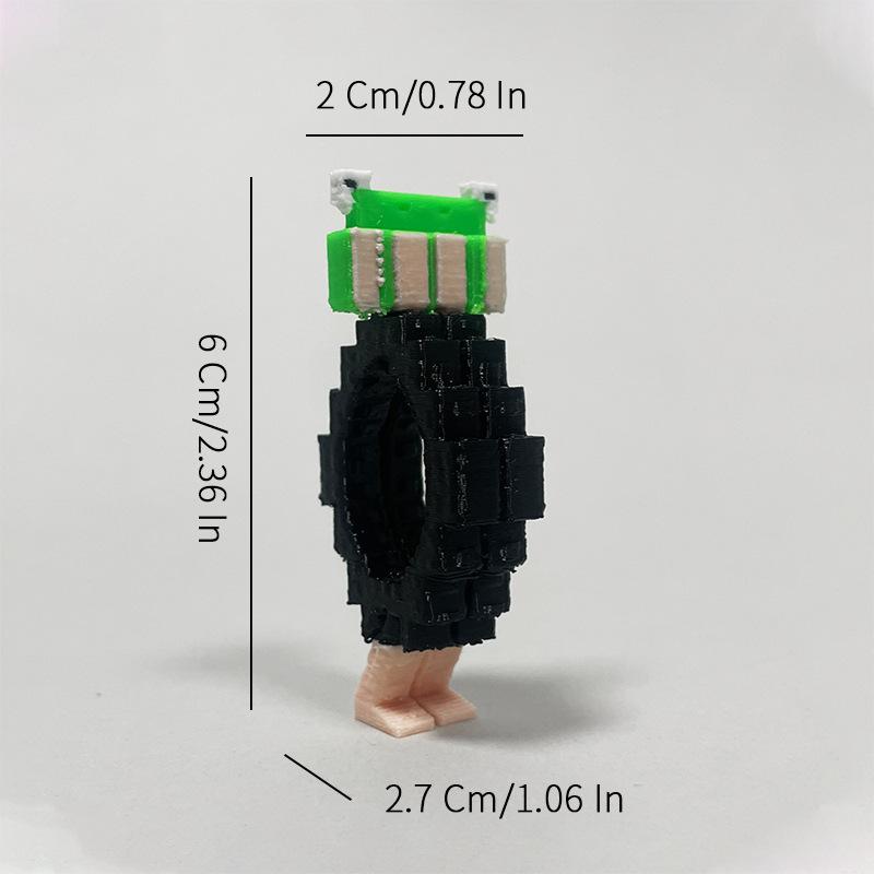Украсть фигурку brainrot Сахур 3D-печать Итальянский Brainrot Декоративная модель Игрушка Декоративная игрушка для детей Подарок на день рождения