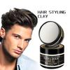80G Matte Hair Mud Professional Salon Styling Gel Long-Lasting Hold Dandruff-Free Formula Styling Gel for Men