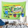 Geckos Garage Kids Tapestry Wall Hanging Aesthetic Home Decoration Tapestries for Living Room Bedroom