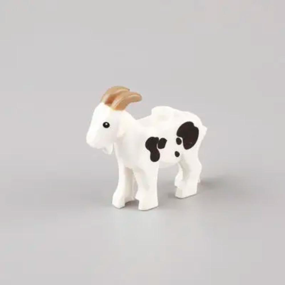 Животные Строительные Блоки Город Маленькие Большие Украшения Панда Собака Овца Свинья Корова Зоопарк Олень Монстр Крокодил Тигр Волк Орел Подарок Мальчику Игрушка