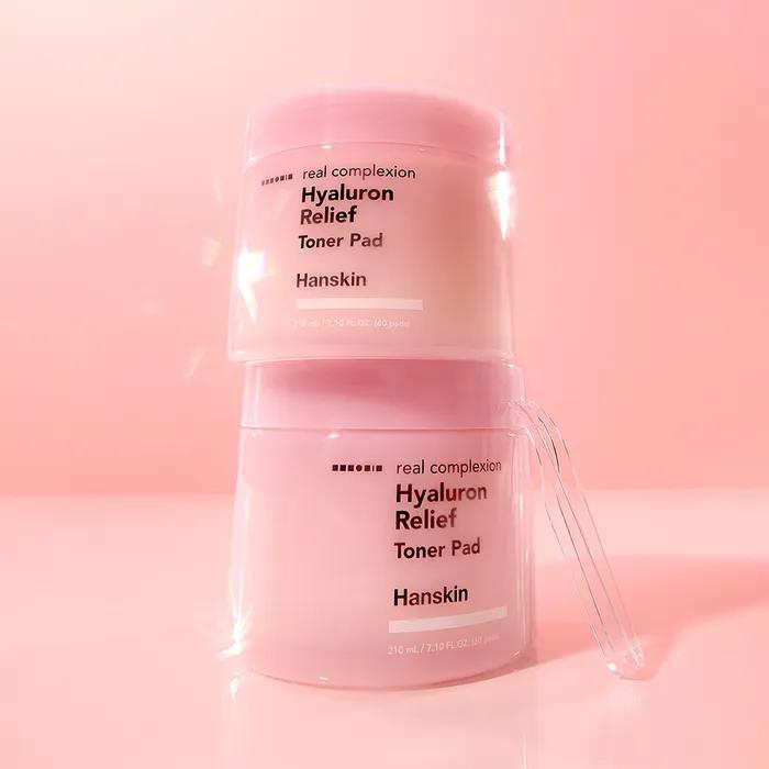 Реальный Комплекс Гиалуроновый Успокаивающий Тонер-Пэд 60 Штук