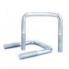Blue & White Zinc-Plated U-Bolt Clamp (Right-Angle) - Sizes: M6, M8, M10, M12