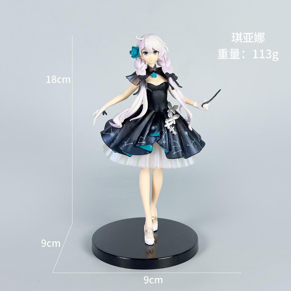 Honkai Impact 3rd Kiana Figure Symphony Of Holy Night Ver 1/9 Scale Beautiful Anime Girl Game Collectible Model For Anime Fans