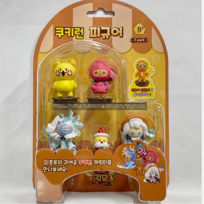 Cookie Run Kingdom 5 Фигурок Мини Официальное Издание Корейская Игрушка Подарок