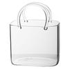 Unique Shape Handbag Glass Cup Large Capacity Juice Cup Creative Wine Cup  Summer Drink