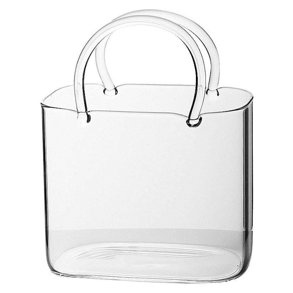 Unique Shape Handbag Glass Cup Large Capacity Juice Cup Creative Wine Cup Summer Drink