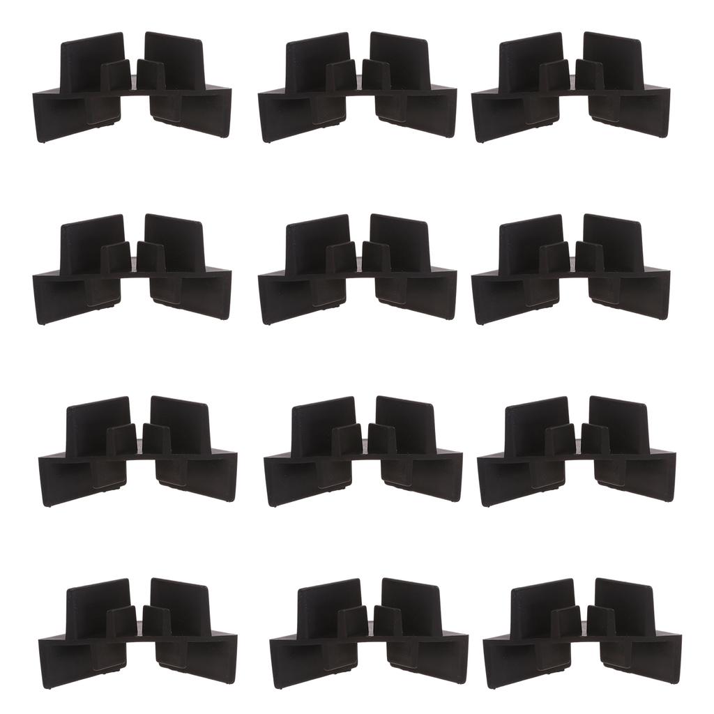 12 шт. Прочный штабелер для лотков для хранения лотков сублимационной сушки Прочный штабелер Штабелируемые органайзеры для лотков Держатель для хранения Стойка