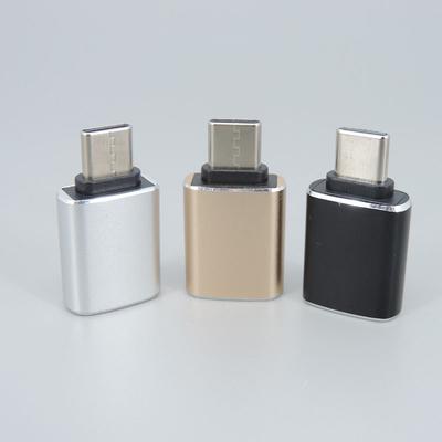 3 цвета алюминиевый адаптер USB Type C «папа» на USB 3,0 «мама» OTG кабель-конвертер портативный адаптер порта TypeC для смартфона