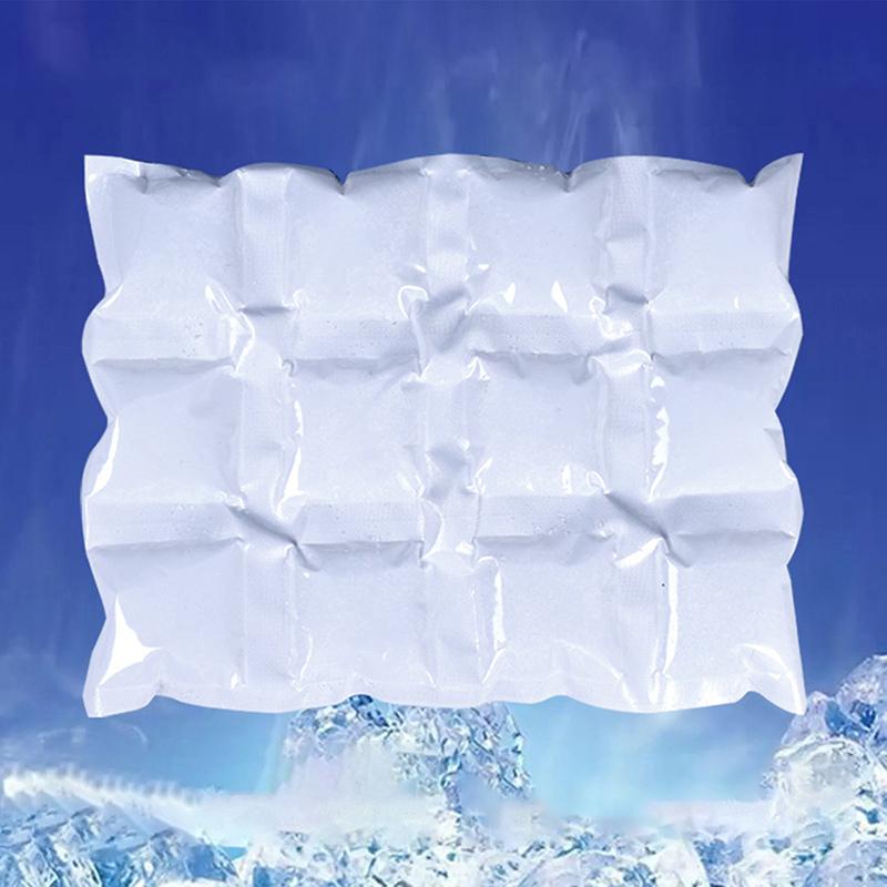 Многоразовый гелевый пакет для льда, автоматически поглощающий воду, изолированный пакет со льдом, охлаждающий пакет для снятия боли, охлаждающий пакет для сохранения свежести продуктов питания
