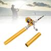 Miniature Pen Fishing Rod Portable   Size Fishing Pole with Reel Wheel for Outdoor
