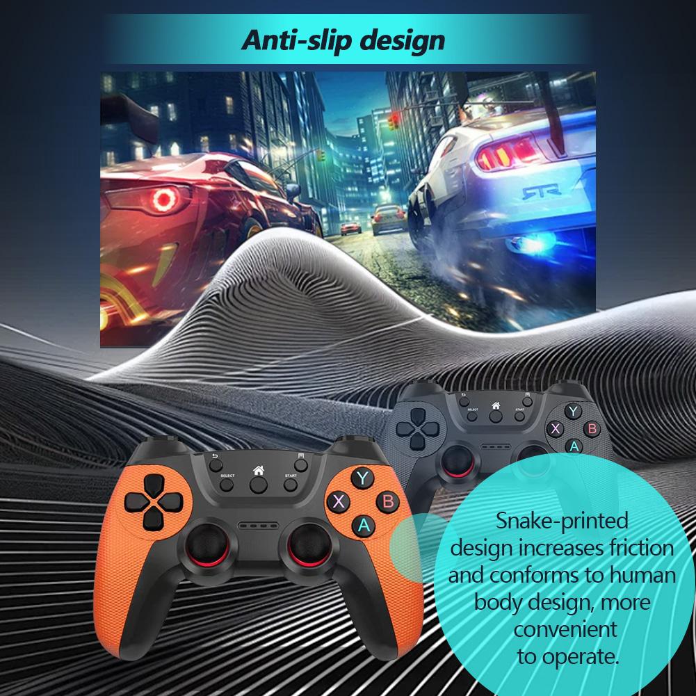 Ретро-джойстик с беспроводным контроллером 2.4G, игровая видеоконсоль Plug and Play, совместимый с 4K HDMI-выходом для любителей телевизионных игр