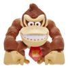 Nintendo Super Mario 6" 15cm Tall Donkey Kong Action Figure with Pose Function, Perfect for Play and Display for Kids and Collectors Ages 3 and Up.