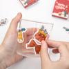 Мультяшные DIY Декорации для Скрапбукинга Наклейки Рождественские Наклейки Милые Наклейки-Печати Забавные Детские Водонепроницаемые ПВХ для Ноутбука Инструменты
