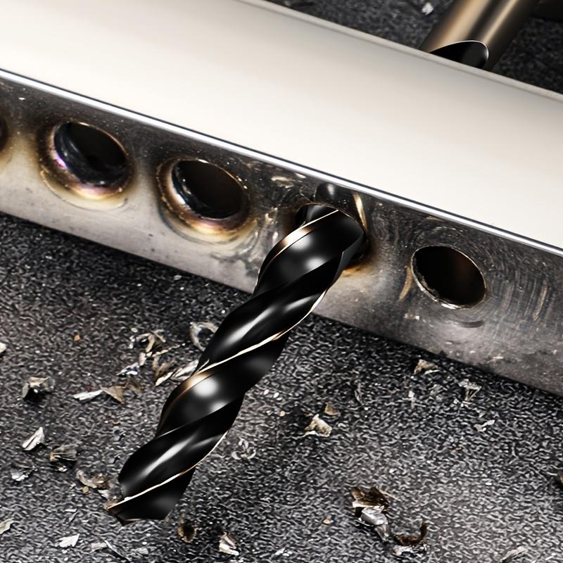 Набор метрических сверл с шестигранным хвостовиком(3мм-10мм), Быстросменные ударные шестигранные сверла для металла, стали, дерева, пластика, алюминиевого сплава