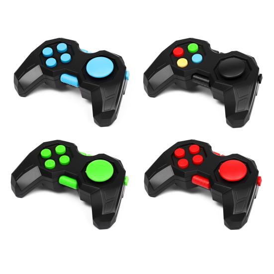 Игровой контроллер Игрушка-антистресс с ремешком Снятие стресса Мини-геймпад Джойстик Ролик Щёлкалка Игрушка для дома Офиса Работы Инструмент для снятия напряжения