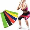1Pc Yoga Tension Belt Fitness Elastic Resistance Belt Squat Tension Ring Stretching Exercise Belt Home Gym Yoga Strap