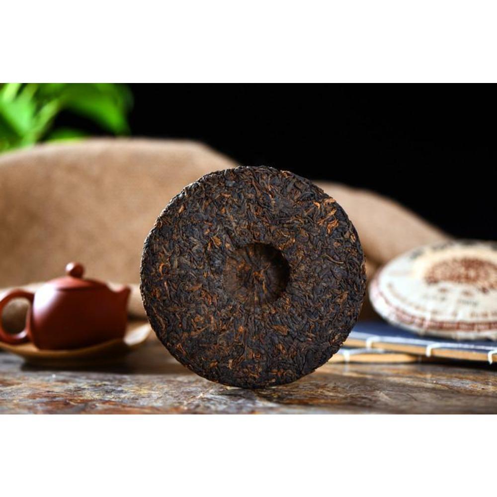 Юньнаньский чай Пуэр 200 г Созревший Чайный Блин Jinmao Gong Cha Старое Дерево Ферментированный Английский: Юньнань Пуэр 200 г Созревший Чайный Блин Jinmao Gong Старое Дерево Ферментированный