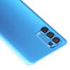 Для Oppo Reno5 4G/5G Задняя крышка аккумуляторного отсека с крышкой объектива камеры, запасная часть