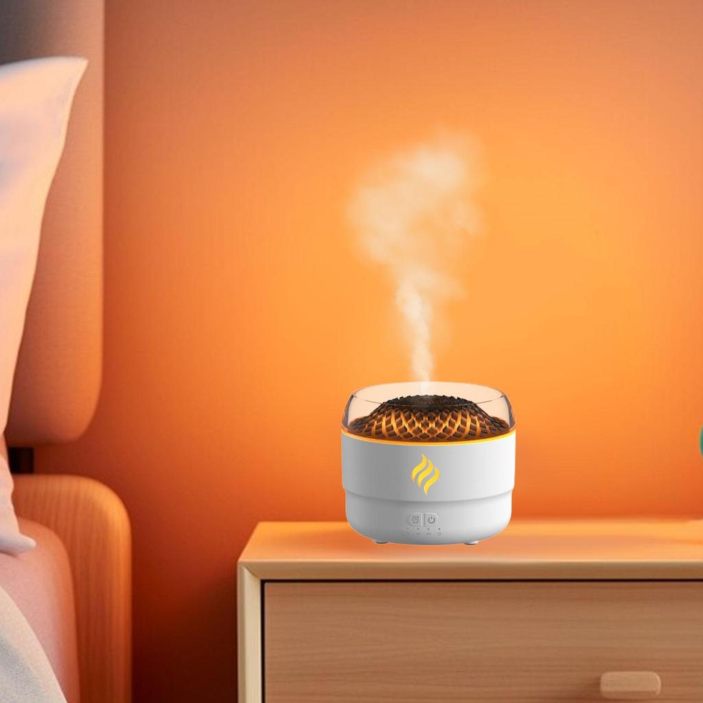 Ультразвуковой увлажнитель воздуха со светодиодными ночниками, ароматизатор для дома, диффузор эфирных масел, увлажнитель воздуха для рабочего стола, йоги, внутреннего СПА, гостиной