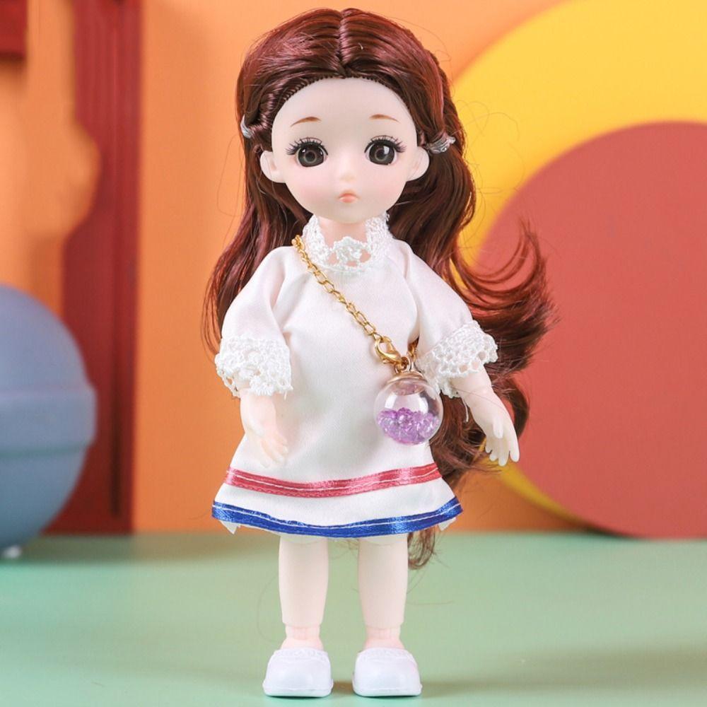 Одеваем куклы BJD 13 подвижных суставов Съемные суставы Кукла Имитация глаз Шарнир Кукла Девочки Подарки