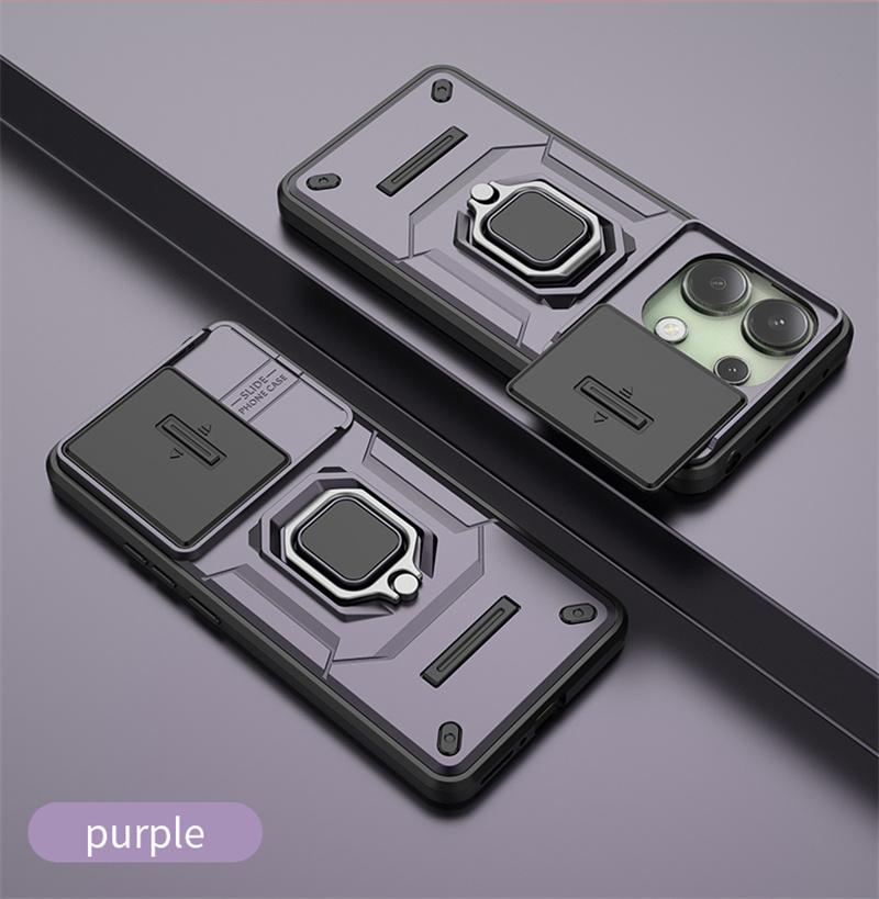 Чехол Armor для Xiaomi Poco X6 Pro 5G F6 F5 M6 Pro C65 защитный чехол кольцо магнитный держатель чехол Fundas Capa