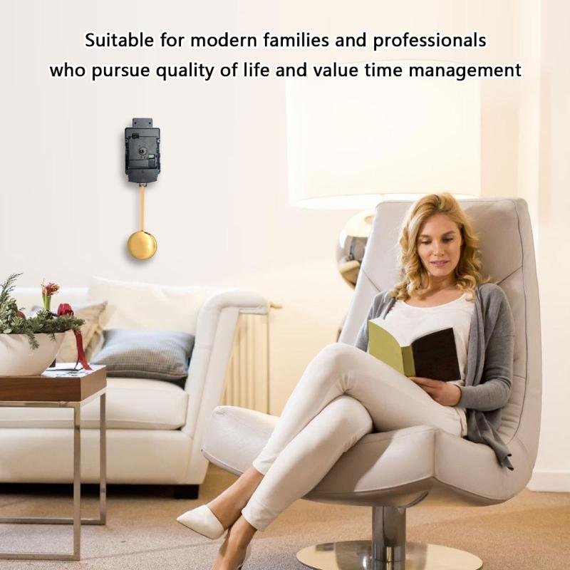 Японский прецизионный автоматический часовой механизм с радиоуправлением и маятником для гостиной, спальни и рабочих пространств