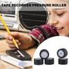 5PCS Cassette Tape Recorder Pinch Roller Wheels Rubber Pressure Recorder Belt Pulley Set Replacement