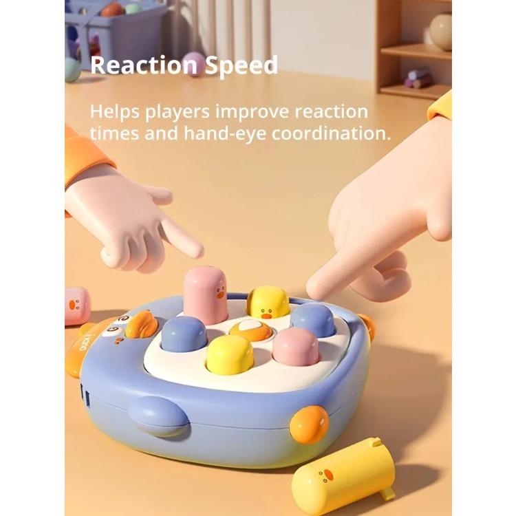 1 шт. Мини-игрушка для развития координации рук и глаз «Бей крота», случайный цвет, детская игрушка для снятия напряжения с пальцев