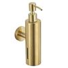 Wall Mounted Soap Dispenser 304 Stainless Steel Brushed Gold Manual Soap Dispenser Hotel Bathroom Liquid Soaps Dispensers