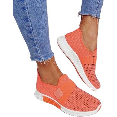 Мода Большой Размер 35-43 Женская Обувь Лето Стразы Балетки Обувь Платформа Повседневная Спортивная Обувь Кроссовки Zapatos De Mujer