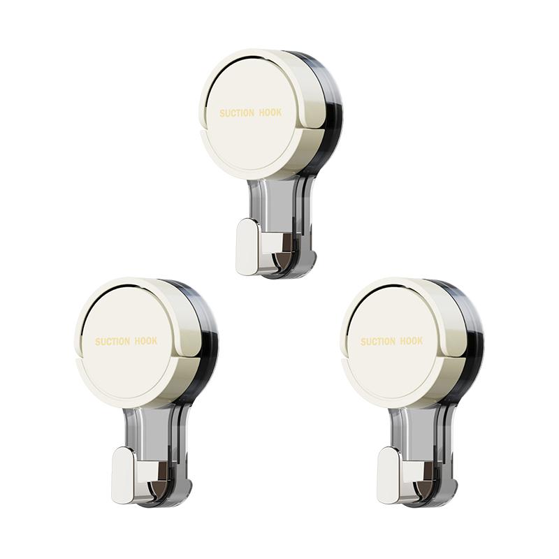 1/3 шт. Крючок на присоске, многоразовые, прочные, водонепроницаемые, съемные, для ванной, вакуумные, присоски, крючки, вешалки
