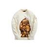 For Star Wars C-3PO Crewneck Waffle Men Tops Cream KHM030219-102