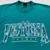 Винтажная футболка VICTORIA CANADA 80-х годов МАЛЕНЬКИЕ цветы мягкая тонкая одинарный шов 90-х