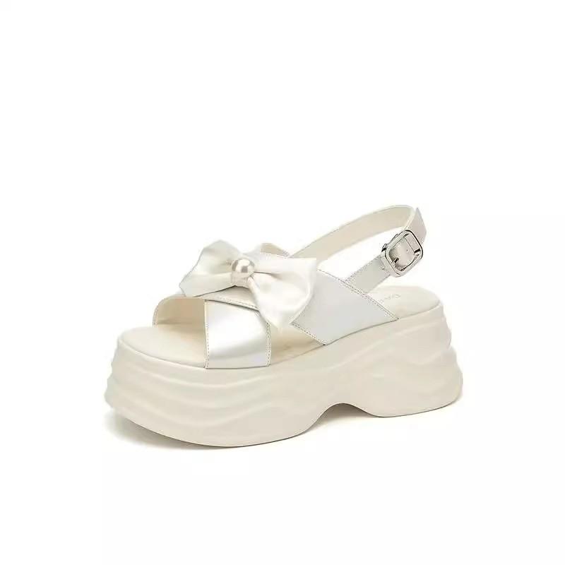 Модные женские сандалии. Новая летняя дизайнерская обувь для женщин. Высококачественные сандалии на платформе. Легкие сандалии. Удобные модные повседневные сандалии.