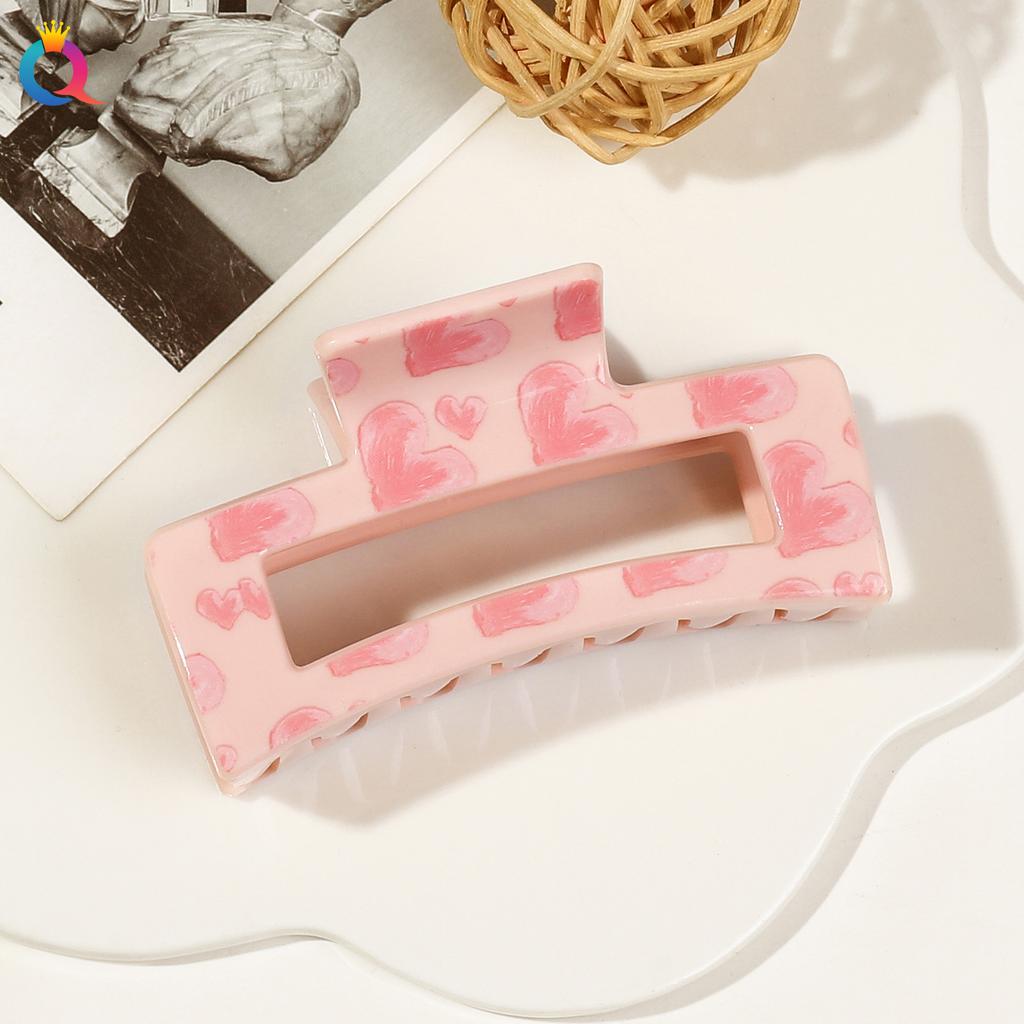 Printed Hair Clip Shark Clip Leopard Clip Large Summer Clip Hair Accessories