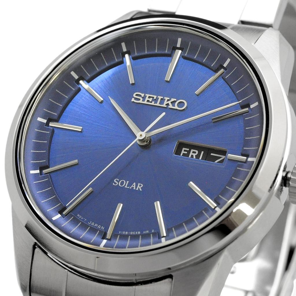 SEIKO Наручные мужские часы Solar SNE525P1, Модель, Питание