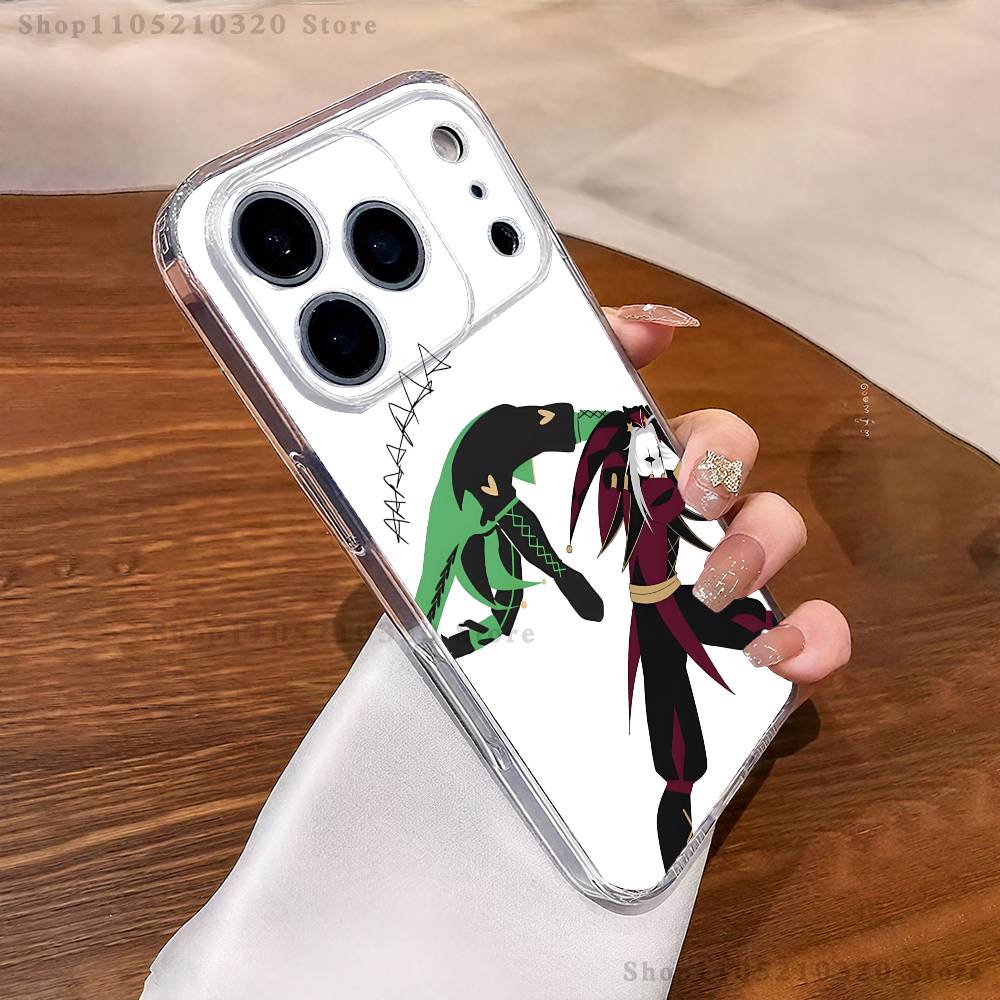 Чехол для телефона 'Цирк Уродцев' iPhone17 16 15 14 13 12 11 Pro Max Plus Mini Прозрачный Полностью Задняя Крышка Силиконовый Мягкий Чехол
