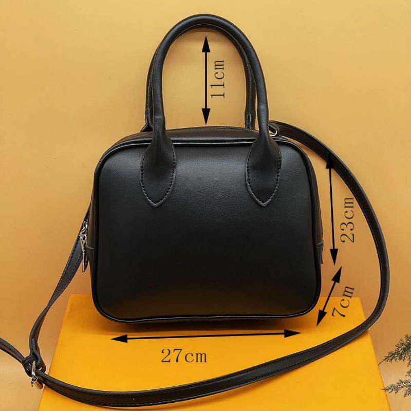 Классические сумки через плечо для женщин Новый дизайнерский бренд Для офисной леди Сумка под мышку из ПУ Модная однотонная популярная сумка-тоут