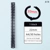30 Holes Plastic Spiral Rings For A4 Paper Notebook Stationery Office Supplies