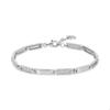 Bracelet - LUXENTER - Amim - Argent 925 - Zirconium Brillant - Plaqué Finition En Rhodium