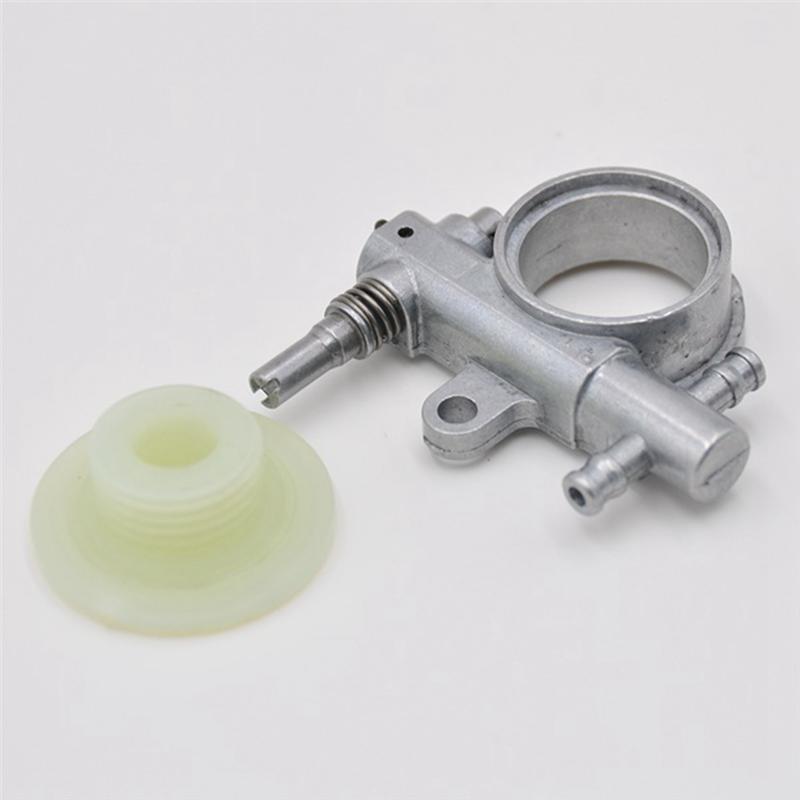 8 Set 2500/3800 Chainsaw Spare Parts Chainsaw Oil Pump With Worm Drive Gear Fit For Chain Saw 25CC/38CC