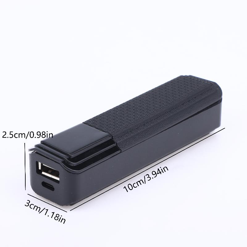 1/2 шт. Портативный USB-кейс для зарядки 18650 Батарейный бокс DIY Чехол-зарядник Power Bank Для проектов Arduino