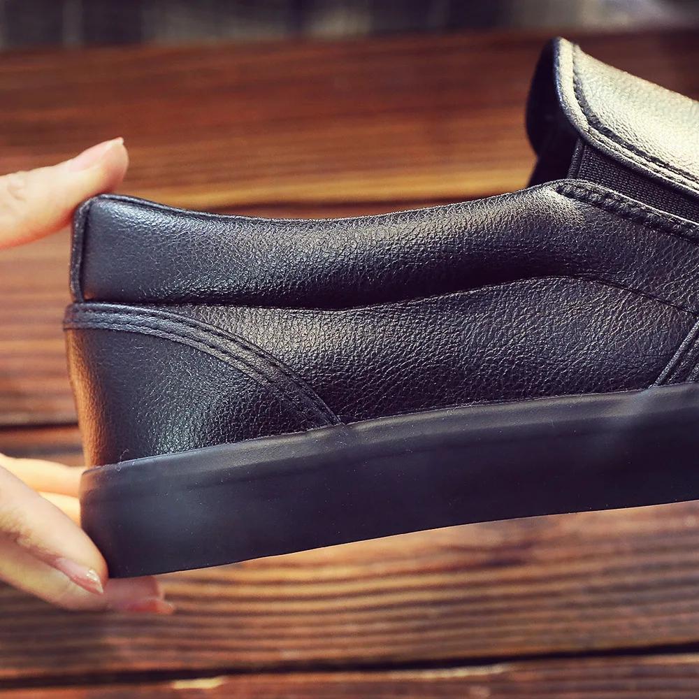 Модные лоферы Кожаная повседневная обувь для мужчин Противоскользящие лоферы на мягкой подошве Удобные мужские кожаные кроссовки Пенни-шуз Мужские 2025Тренд