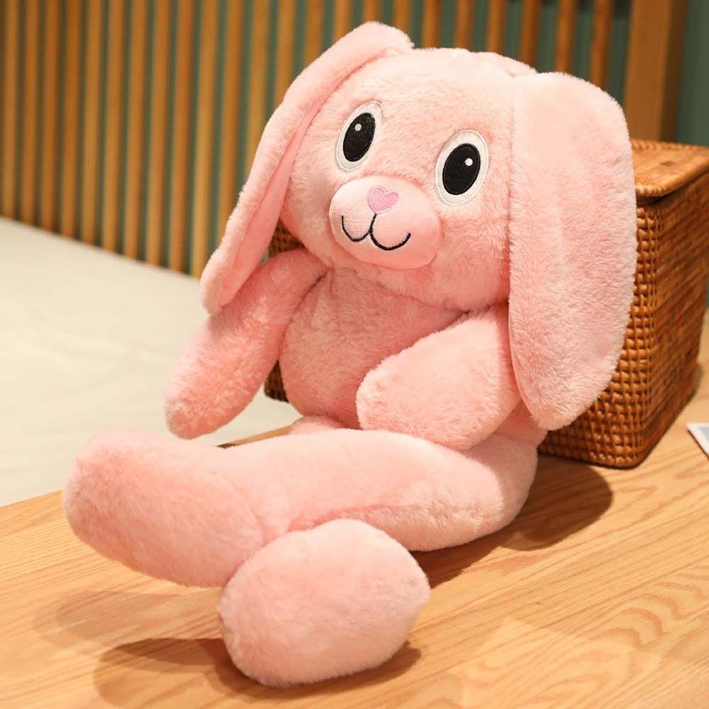 Stuffed Animal Long Ears Rabbit Doll Bunny Plush Doll Rabbit Plush Toy Long-legged Rabbit Doll