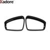 Rearview Mirror Eyebrow Cover Trim For Volkswagen VW Tiguan MK2 2017- Carbon Side Mirrors Rain Shield Sun Visor Accessories