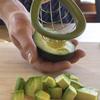 Нержавеющая сталь Авокадо Резак Инструмент для нарезки Фрукты Разделение Кухонный Ручной Инструмент