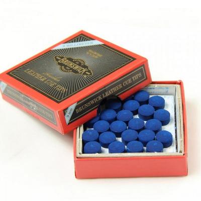 Кожаные наклейки для бильярдных киев Brunswick (Упаковка 50 шт.)