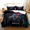 Goblin Slayer Bedding Set Single Twin Full Queen King Size Bed Set Adult Kid Bedroom Duvetcover Sets Anime Parure De Lit Bed