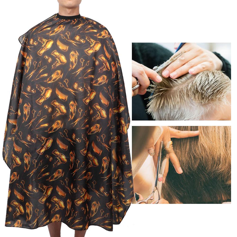 Stylish Pattern Hair Cutting Cape Cloth Waterproof Hairdressing Apron Barber Shop Accessories