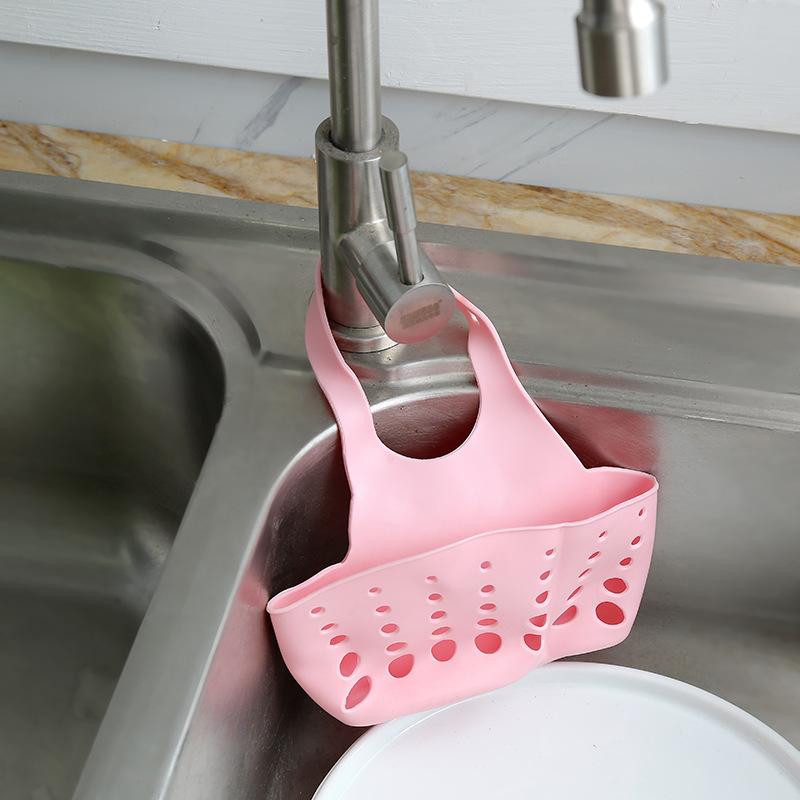 Держатель для губки для раковины, сливные корзины из ПВХ, кухонная организация, хранение ванны, инструменты для хранения гаджетов, организация и хранение дома